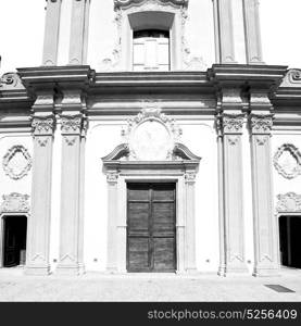 column old architecture in italy europe milan religion and sunlight