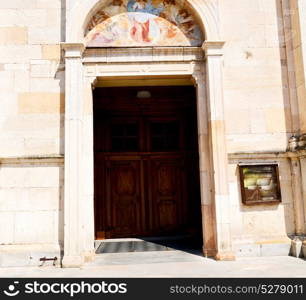 column old architecture in italy europe milan religion and sunlight