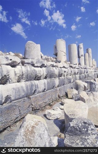 Columns at an old ruin
