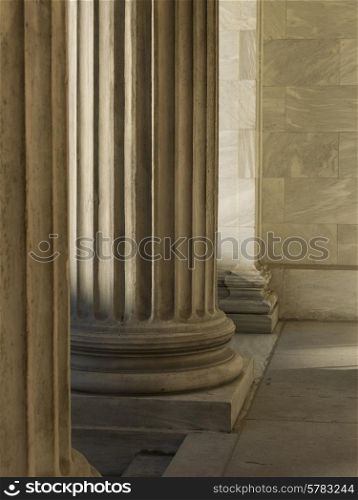 Columns at Montreal Museum of Fine Arts, Montreal, Quebec, Canada