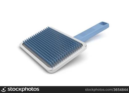 Comb for animals on white background