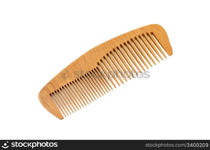 comb for hair isolated on a white background