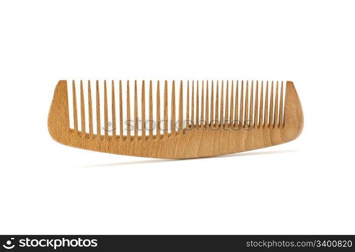 comb for hair isolated on a white background