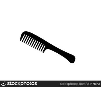 comb icon logo vector illustration template