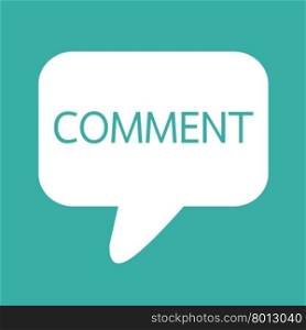 comments icon sign Illustration