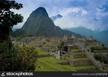 Commercial Photography. View of the Lost Incan City of Machu Picchu near Cusco, Peru.