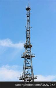 communications tower for tv and mobile phone signals