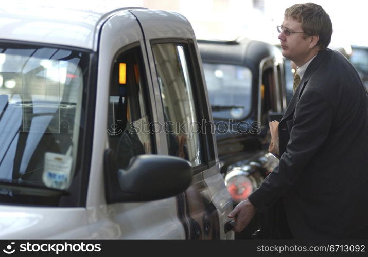 commuters by taxi