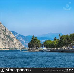 Como Lake, Lombardy, Italy. San Nicola in Lecco