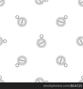 Compass icon. Outline illustration of compass vector icon for web design isolated on white background. Compass icon, outline style