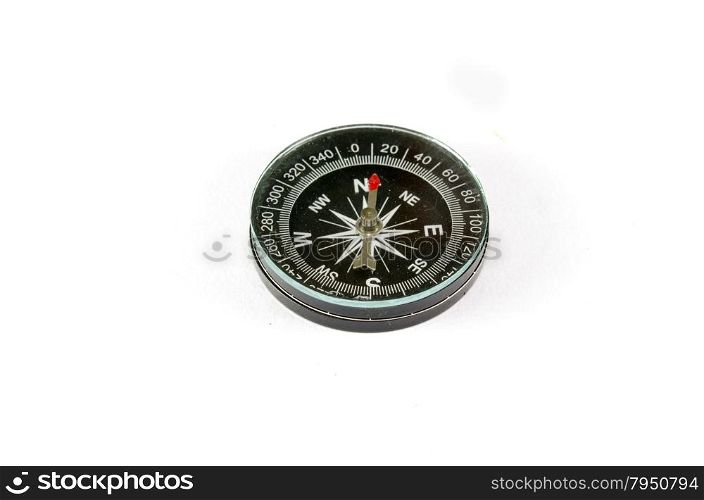 compass isolated on the white background.