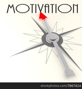 Compass with motivation word image with hi-res rendered artwork that could be used for any graphic design.. Care compass
