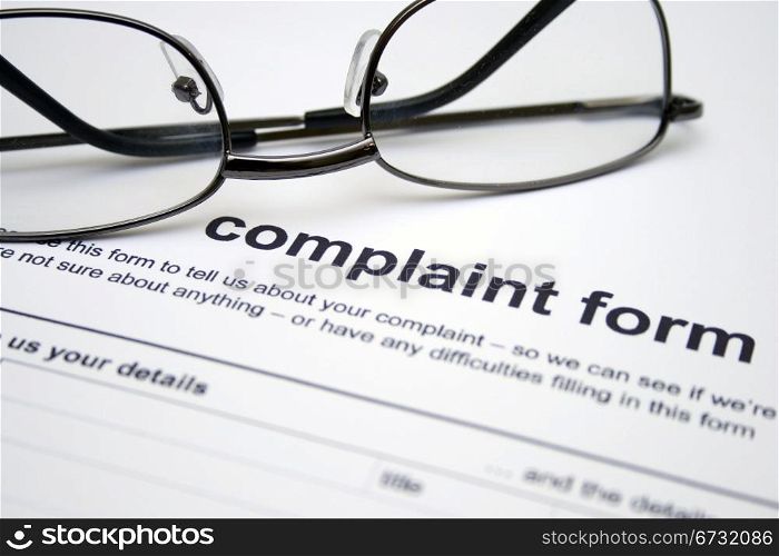 Complaint form