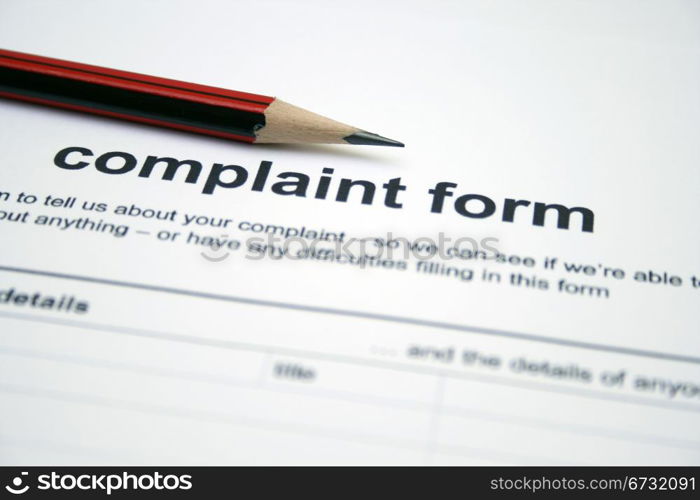 Complaint form