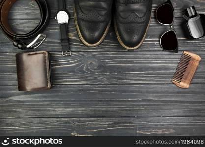 composition fathers day with accessories copyspace. High resolution photo. composition fathers day with accessories copyspace. High quality photo