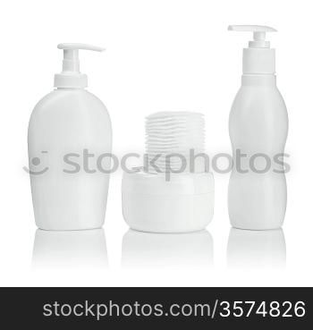 composition of toilet articles isolated