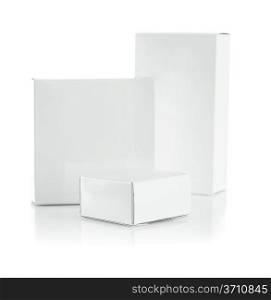composition of white boxes
