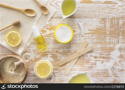 composition spa treatment citrus honey