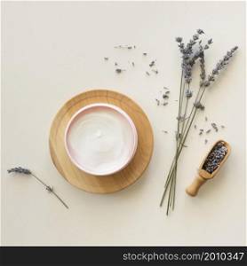 composition spa treatment lavender cream