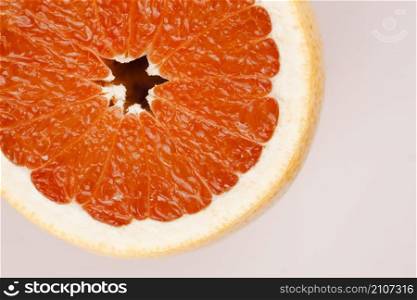 composition tasty ripe grapefruit