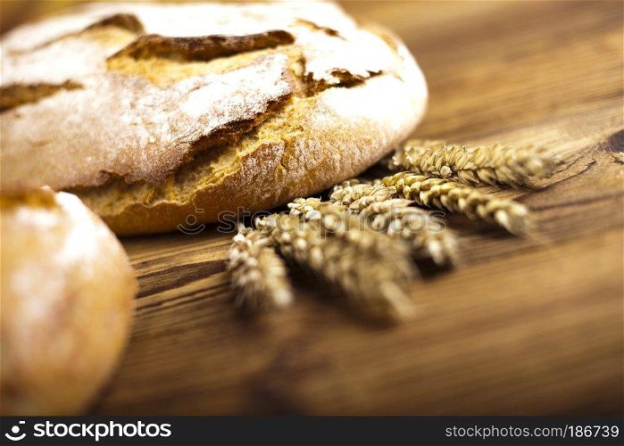 Composition with loafs of bread