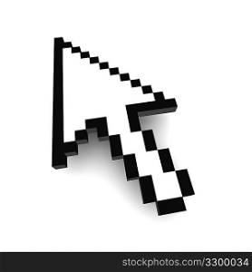 Computer arrow cursor