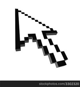 Computer arrow cursor