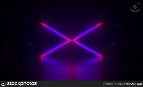 Computer generated abstract background. Neon arrows, 3D rendering direction concept Computer generated abstract background. Neon arrows, 3D rendering direction concept. Computer generated abstract backdrop. Neon arrows, 3D rendering direction concept