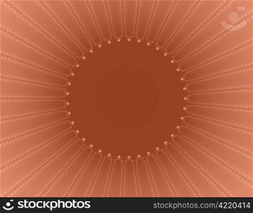 computer generatedBeige circle fractal image