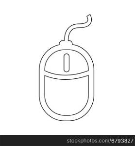 Computer Mouse icon illustration design