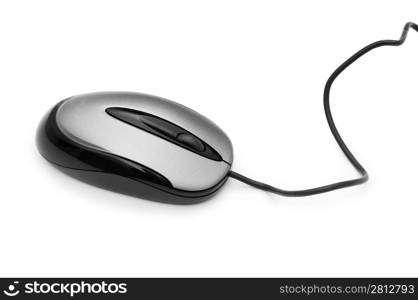 Computer mouse isolated on the white background