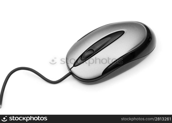 Computer mouse isolated on the white background