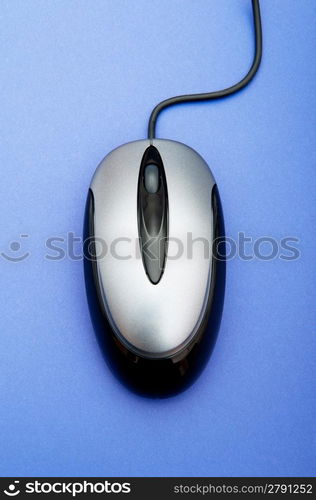 Computer mouse on the background - Technology concept