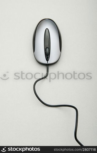 Computer mouse on the background - Technology concept