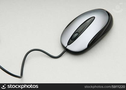 Computer mouse on the background - Technology concept