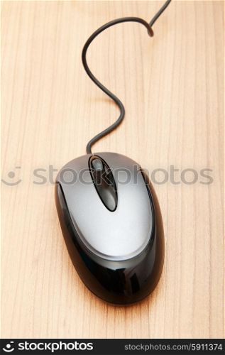 Computer mouse on the background - Technology concept