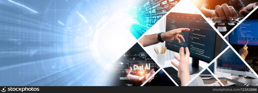 Computer programming, coding and AI artificial intelligence software development engaged by skilled coder and prompt engineer to develop LLM automated AI artificial intelligence virtual assistant NLP