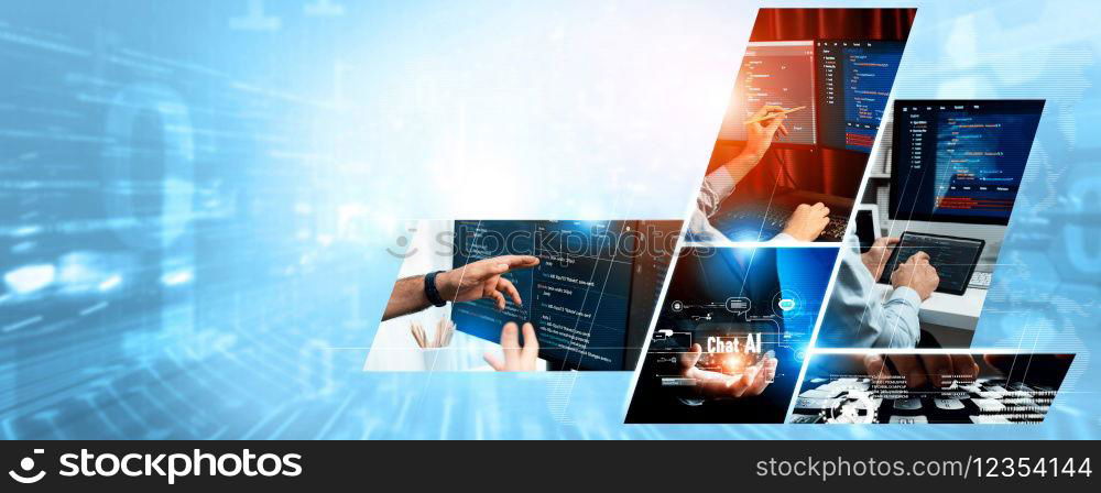 Computer programming, coding and AI artificial intelligence software development engaged by skilled coder and prompt engineer to develop LLM automated AI artificial intelligence virtual assistant NLP