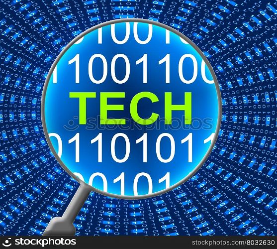 Computer Tech Indicating Connection Electronics And Computing