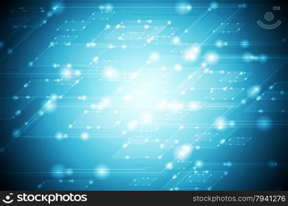 Concept bright abstract technology background