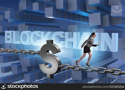 Concept of blockchain in modern business