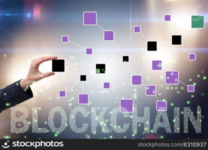 Concept of blockchain in modern business