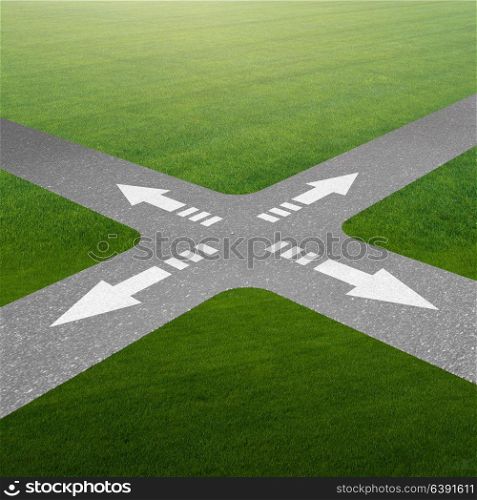 Concept of crossroads in uncertainty concept