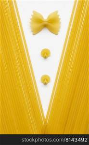 Concept of the quality of Italian pasta