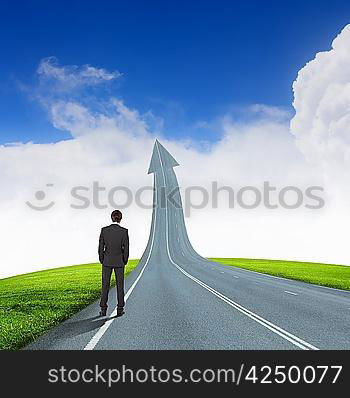 Concept of the road to success