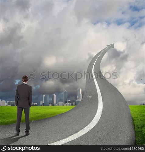 Concept of the road to success