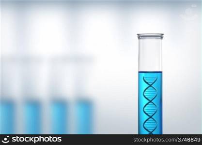 Conceptual - DNA research or testing in a laboratory