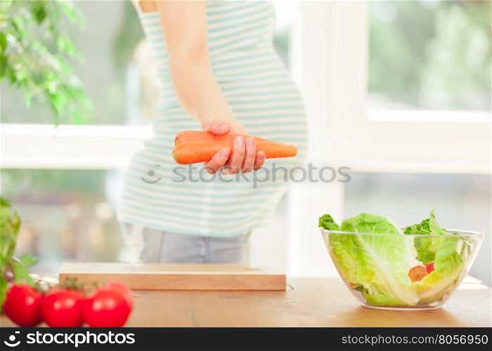 Conceptual photo of healthy nutrition in pregnancy