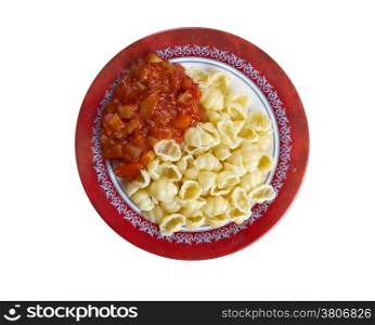 Conchiglie - italian pasta