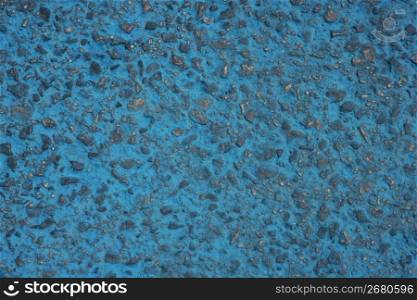 Concrete asphalt texture background, blue weathered color